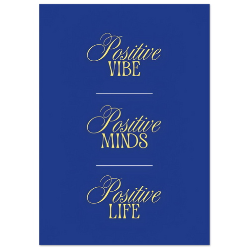Affiche Motivation — Collection Néon | Mind N Glow
